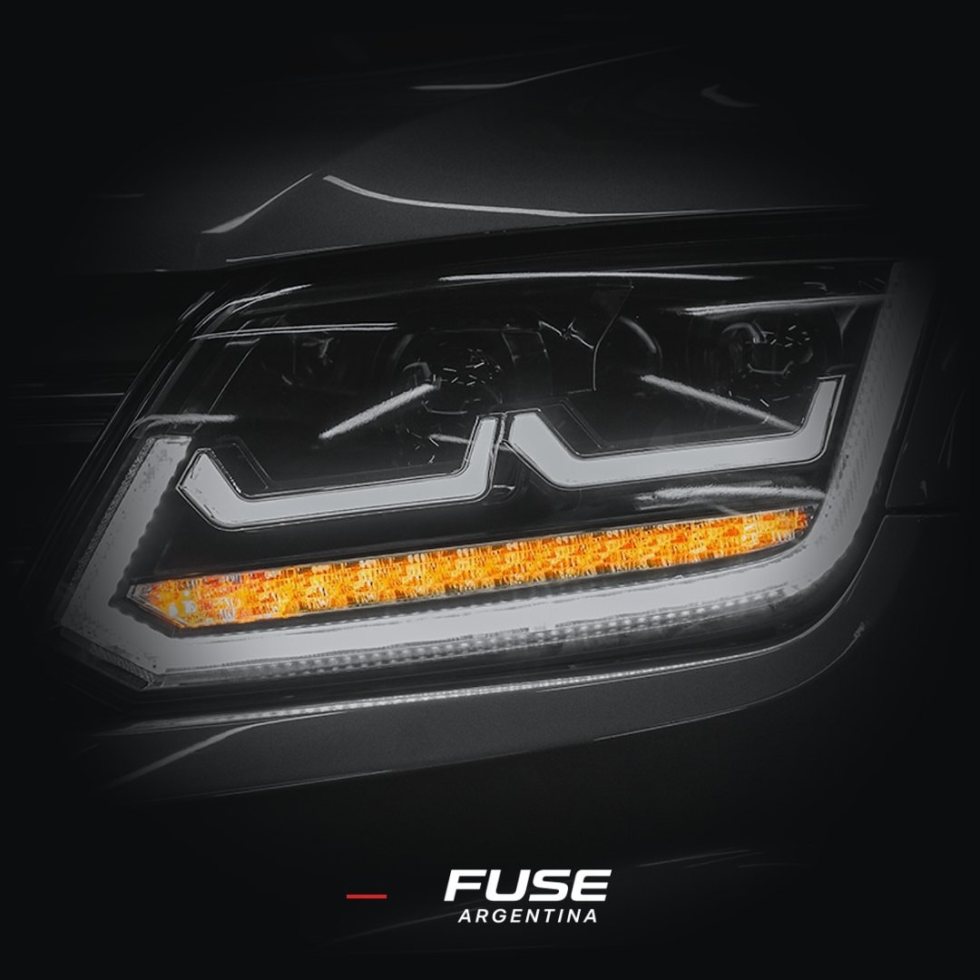 Opticas full LED Trasera roja